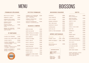 Menu Dune du Pilat